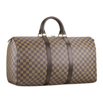 Louis Vuitton N41427 Damier Ebene Canvas Keepall 50