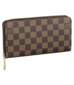 Louis Vuitton Wallets Damier Canvas Zippy N60015