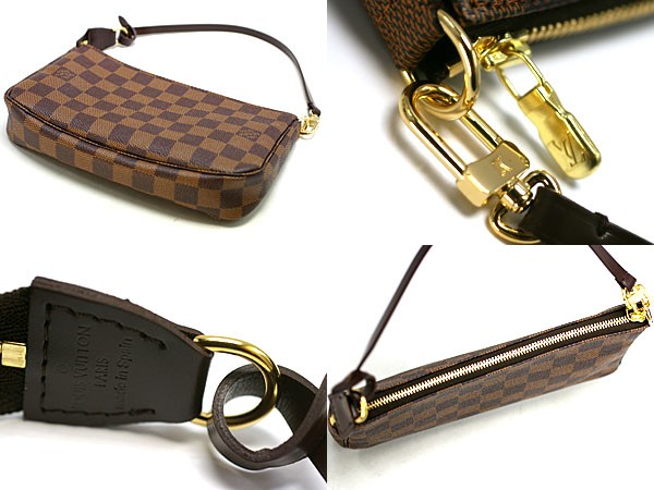 Louis Vuitton Damier Ebene Canvas Pochette Accessoires N51985