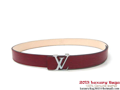 Louis Vuitton Epi Leather Belts M9606V Red