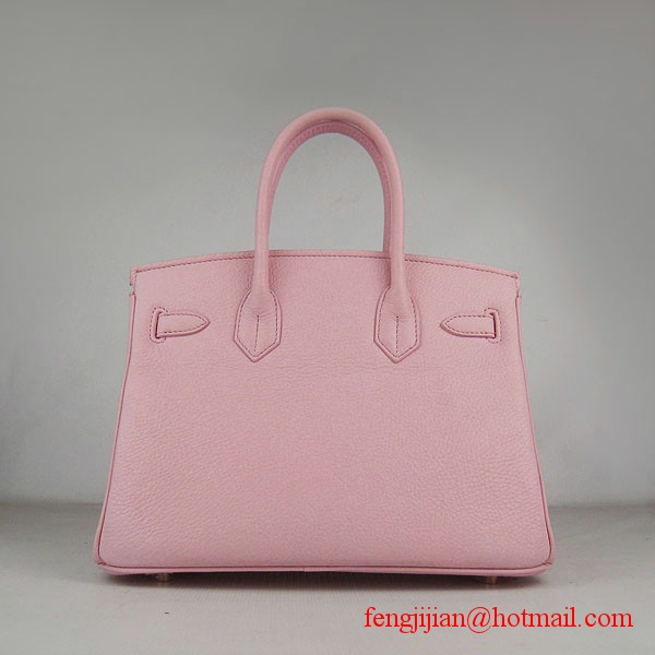 Hermes Birkin 30cm Togo Leather Bag Pink 6088