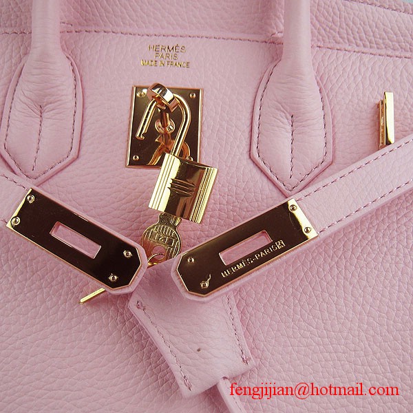 Hermes Birkin 30cm Togo Leather Bag Pink 6088