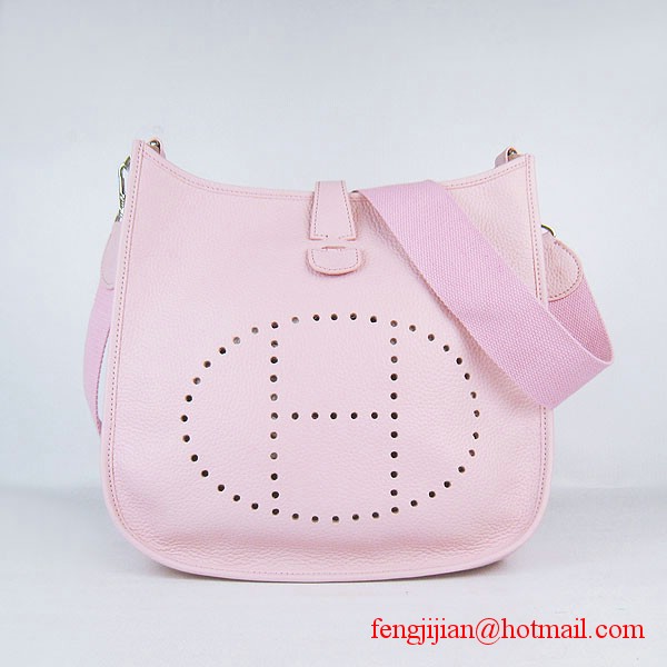 Hermes Evelyne Bag Pink 6309