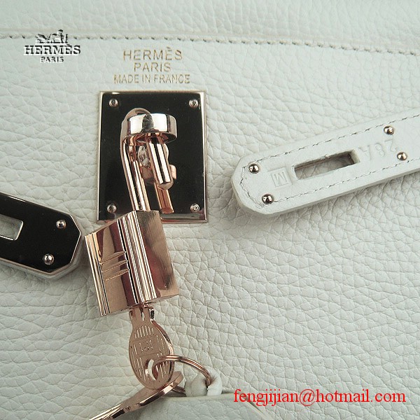 Hermes Kelly 32cm Togo Leather Bag Beige 6108 Gold Hardware