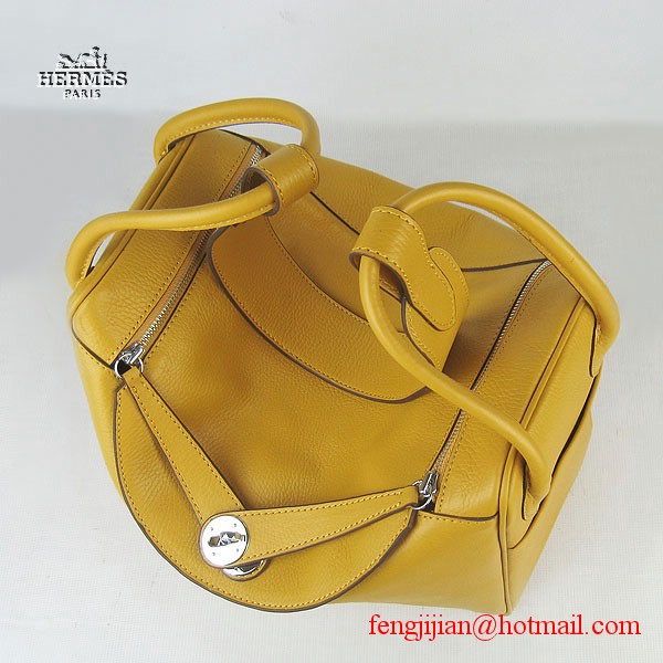 Hermes Women Shoulder Bag Yellow 6208