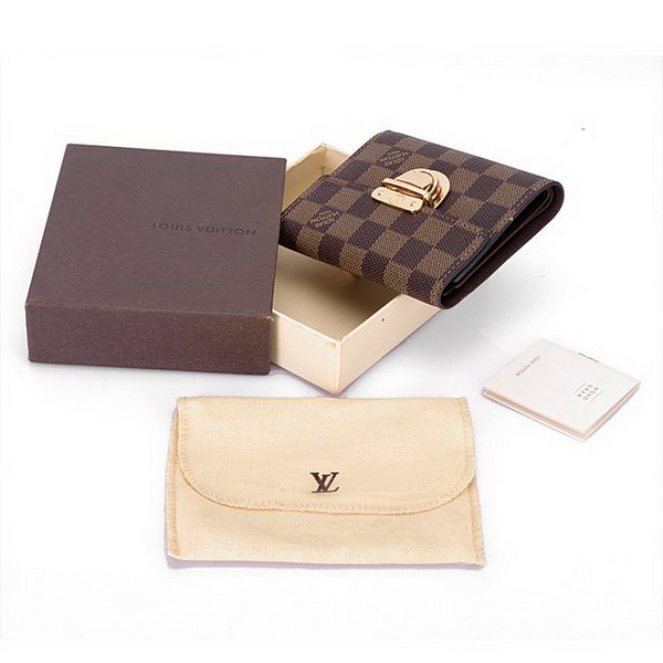 Louis Vuitton Damier Ebene Canvas Koala Wallet N60005