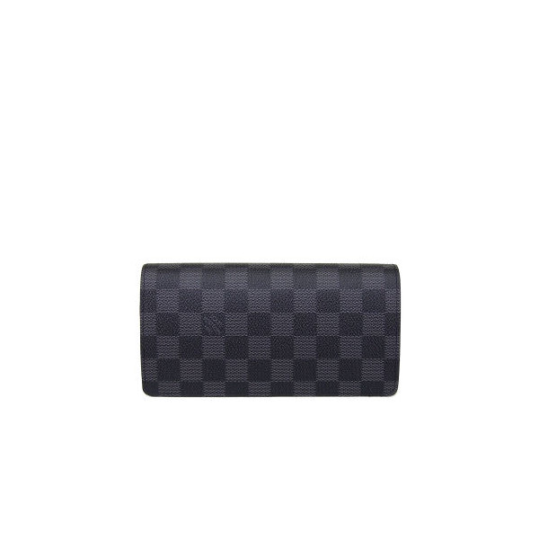 Louis Vuitton Damier Graphite Canvas Brazza Wallet N62665