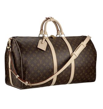 Louis Vuitton Monogram Canvas Keepall 60 Shoulder Strap M41412